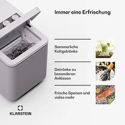 Льодогенератор Klarstein IceCraft 12 кг/24 год (10046190) - мініатюра 3