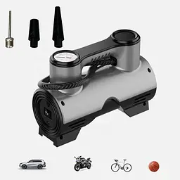 Портативний компресор Yaoen 211 Pointer 150PSI (YPSCP7515B 5378) Чорний - мініатюра 2