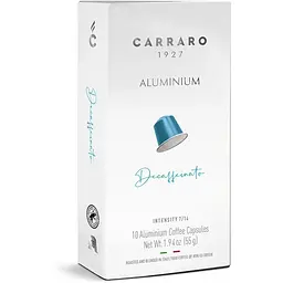 Кава в капсулах Nespresso Carraro Decaffeinato AL 10 шт