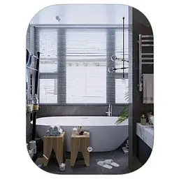 Дзеркало Mixxus Premium DIVERSE MR15-90x70-REVERSE (LED Touch, Anti-fog (3-6,5kK)) (MP6639)