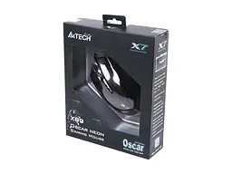 Миша A4Tech X7 Oscar Neon X89 Black - мініатюра 5