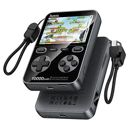 Ігрова консоль + зовнішній акумулятор Hoco q47 Shine power bank with game console 10000mah