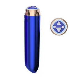 Віброкуля Swan Maximum + Comfy Cuff Blue, суперпотужна, різна інтенсивність, силіконова манжета - мініатюра 3