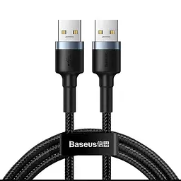 Кабель Baseus Cafule USB3.0 Male to USB 3.0 Male 1m CADKLF-C0G Dark Grey