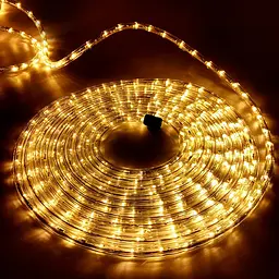 Світлодіодний дюралайт гірлянда 8 метрів Xmas Rope Light WW вулична гірлянда теплий білий
