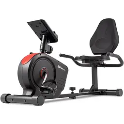 Горизонтальний велотренажер Hop-Sport HS-2050L Beat червоний