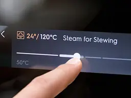 Духова шафа Electrolux електрична 70 л, А++, пара, дисплей, конвекція, ф-ція пароварки, телескопічні напрямні, чорний - мініатюра 7