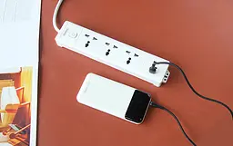 Зовнішній акумулятор REMAX RPP-502 Hunch Series 10000 mAh білий - мініатюра 6