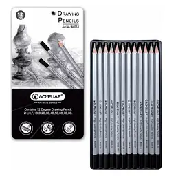 Набір олівців Acmeliae «Drawing pencils» 44053, 12 видів