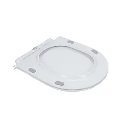 Унітаз-компакт Qtap Presto безобідковий з сідінням Soft-close QT24221217AW, Білий - мініатюра 8