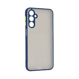 Чехол-накладка для Samsung Galaxy M34 5G (M346), Frosted Matte, синий, противоударный чехол с защитой всего корпуса, термополиуретан TPU + поликарбонат PC, ArmorStandart (ARM69712)