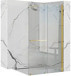 Душова стінка Rea Cortis 120 gold REA-K8485