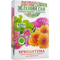 Добриво водорозчинне Зелений Гай Aqua Хризантема 300 г - мініатюра 2