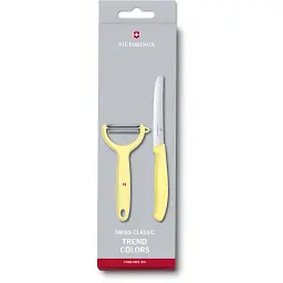 Набір ножів Victorinox SwissClassic Paring Set Tomato and Kiwi Yellow (6.7116.23L82) - мініатюра 2