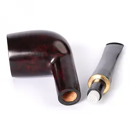 Люлька для куріння Muxiang Briar Wood 9 мм filter 102-12S-1 (emb-1070) - мініатюра 3