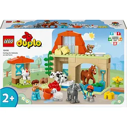 Конструктор LEGO DUPLO Догляд за тваринами на фермі 74 деталі (10416)