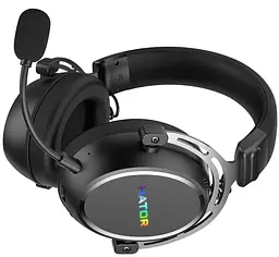 Ігрова гарнітура HATOR Hypergang 3 Hi-Res Wireless Black (ESH55) - мініатюра 7