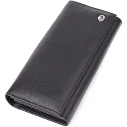 Солідний жіночий гаманець із натуральної шкіри ST Leather 19х9х3 см acs0029653