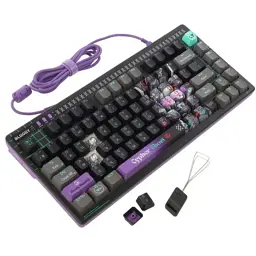 Клавіатура A4Tech AT75 RGB USB UA Cypher Ghost (4711421001830) - мініатюра 10