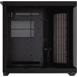 Корпус APNX V1-W Tempered Glass без БП Black/Wood (APCM-VI01103.11) - мініатюра 4