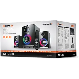 Акустична система Real-El M-580 Black [EL121300012] [82708] - мініатюра 10