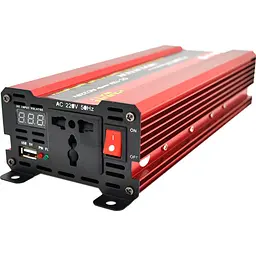 Автомобільний інвертор Voltronic NV-2000 1200W +LCD 12/220V [167718]
