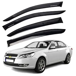Дефлектори вікон вітровики Chevrolet Epica / Evanda 2006-2012 Voron Glass