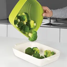 Друшляк Joseph Joseph Square Colander зелений - мініатюра 2