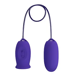 Віброяйце Pretty Love Daisy-Youth Wireless Egg Blue - мініатюра 2