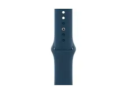 Смарт-годинник Apple Watch Series 7 GPS + Cellular 41mm Graphite S. Steel Case w. Abyss Blue S. Band (MKHJ3) - мініатюра 3