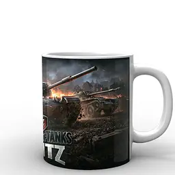 Кухоль GeekLand World of Tanks постер  WT.02.002 330 мл білий - мініатюра 2