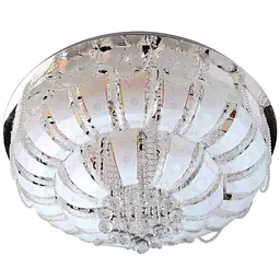 Люстра стельова Brille з пультом кришталева E14 40W WH (BCL-624C/12)