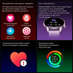 Смарт-годинник Zeblaze Btalk 3 Plus gold - мініатюра 9