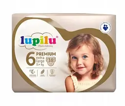 Підгузки Lupilu Premium Extra Large 6 15+ кг 38 шт (Lupilu6)