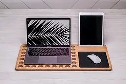 Тримач органайзеру для охолодження ноутбука ecoWalnut 565x290x16 мм - мініатюра 7