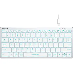 Клавіатура A4Tech Fstyler FX61 White [76777] - мініатюра 2