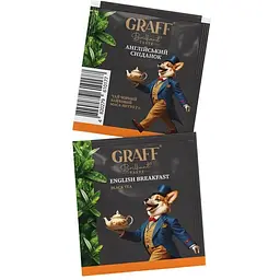 Чай чорний байховий Graff English Breakfast 40 г (20 шт. х 2 г) - мініатюра 2