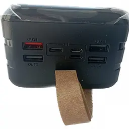 Павербанк Smart Power Bank з екраном та ліхтариком 60000 mAh Black (11233) - мініатюра 4