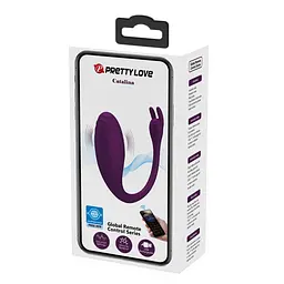 Вібратор для пар PRETTY LOVE Catalina, 12 vibration functions Long-distance Control PRETTY LOVE BI-014935HP-1 102081 - мініатюра 4