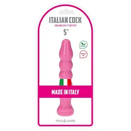 Анальна пробка Toyz4lovers Gaio 13 см рожевий - мініатюра 5