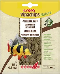 Корм для донних риб Sera Vipachips Nature у чіпсах 15 г 00516