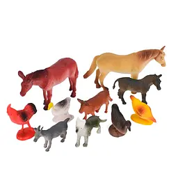 Ігровий набір фігурок Bambi Домашні тварини Н641-1, 10 штук в комплекті