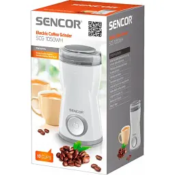 Кавомолка Sencor 150 Вт біла (SCG1050WH) - мініатюра 2