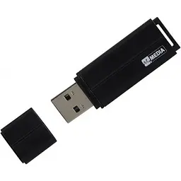 USB флеш накопичувач Verbatim 64GB MyMedia Black USB 2.0 (69263) - мініатюра 2