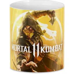 Кухоль GeekLand Mortal Kombat Мортал Комбат постер MK.02.35 330 мл білий - мініатюра 3