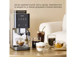 Кавомашина автоматична Krups Coffee Crush Experience SA403BE0 - мініатюра 5