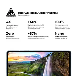 Захисне скло на Google Pixel 7a з олеофобним покриттям, Pro, повне проклеювання, антистатичний і пиловідштовхуючий шар, 9H, самоклеючеся, 2.5D, на весь екран, антистатичний клей, ArmorStandart (ARM70852) - мініатюра 5