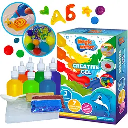 Гра настільна Набір для творчості Ludum Magic water Creative gel (MV6031-03) - мініатюра 7