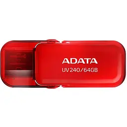 Флеш-накопичувач ADATA USB 2.0 AUV 240 64Gb Червоний