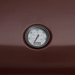 Гриль електричний Weber Lumin Compact 1000 червоний (91040979) - мініатюра 3